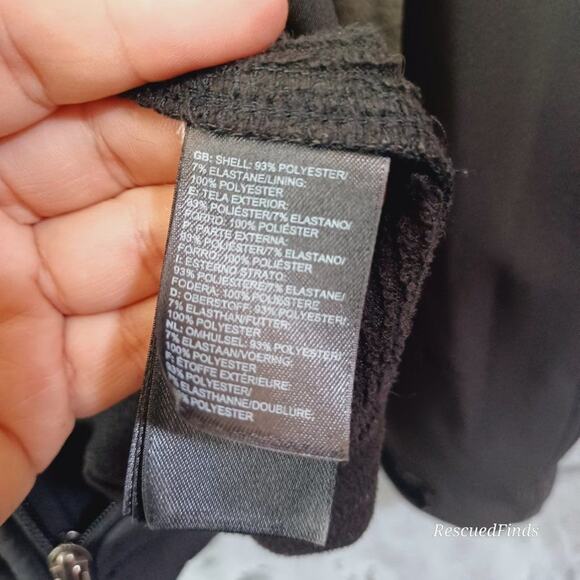 The North Face Black Lightweight Zip Jacket - Size Small - Picture 4 of 8